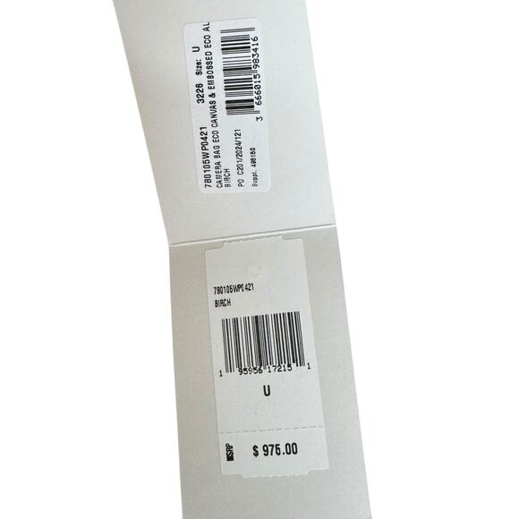 Stella McCartney NWT Logo Eco Canvas Camera Bag in Beige - Picture 7 of 16